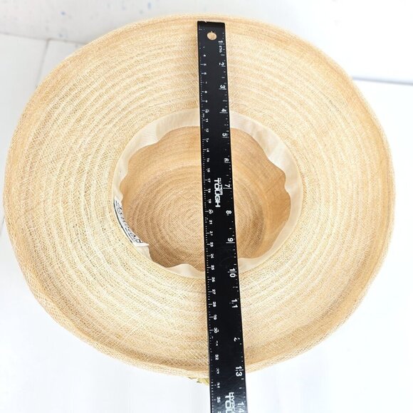 Toucan Collection New York Native Straw Tiered Daisy Statement Hat main image 4